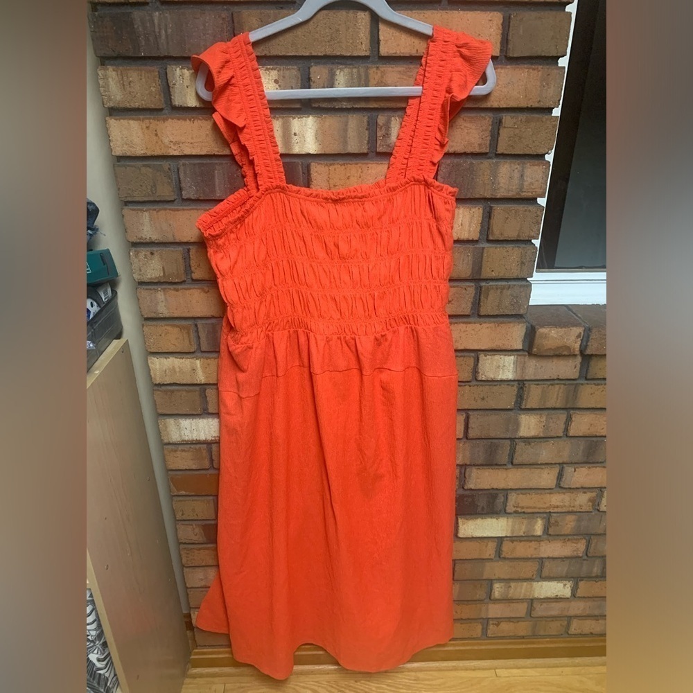 Old Navy Red Maxi Dress